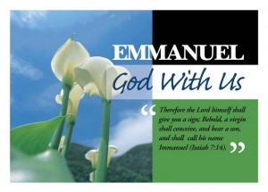 Emmanuel-God with Us